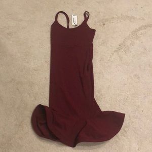 Fit and flare, midi length dress